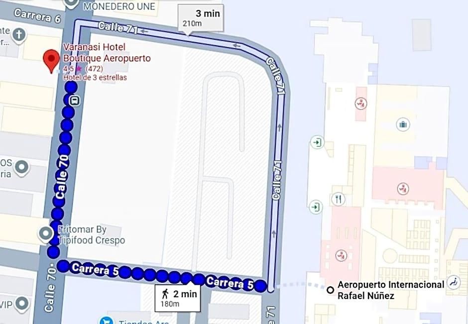 Hotel Varanasi Boutique Aeropuerto Cartagena